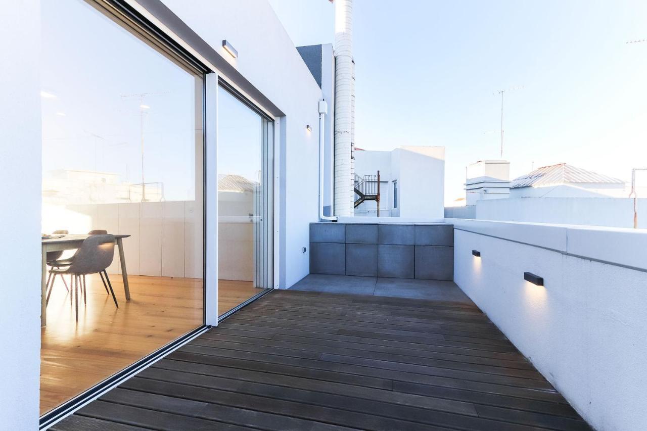 Ferienwohnung Marques De Pombal Duplex With Terrace By Homing Lissabon Exterior foto